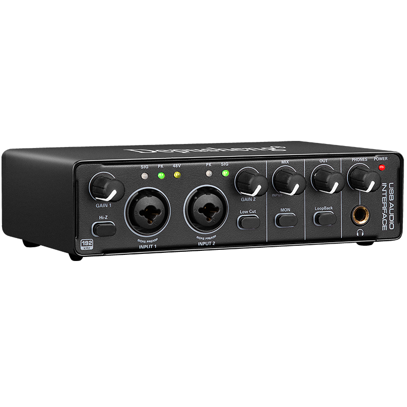 depusheng手機(jī)電腦直播聲卡USB高清錄音專業(yè)后期配音收音音樂編曲帶貨有聲書主播吉他樂器48V供電MD22