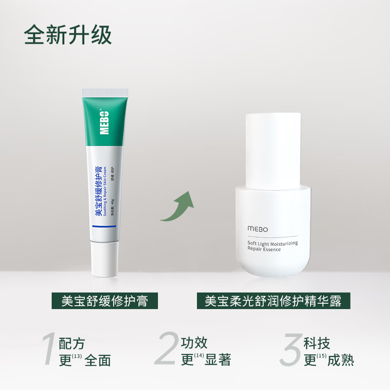MEBOmebo 柔光舒润修护精华 修红敏 速缓红痛 提拉紧致护肤 精华单瓶