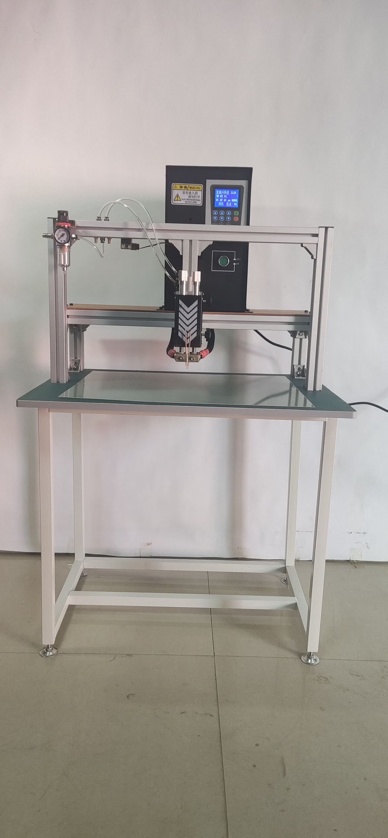 溥畔18650龙门架点焊机锂电池组连续点焊焊接机电动车动力电池碰焊机