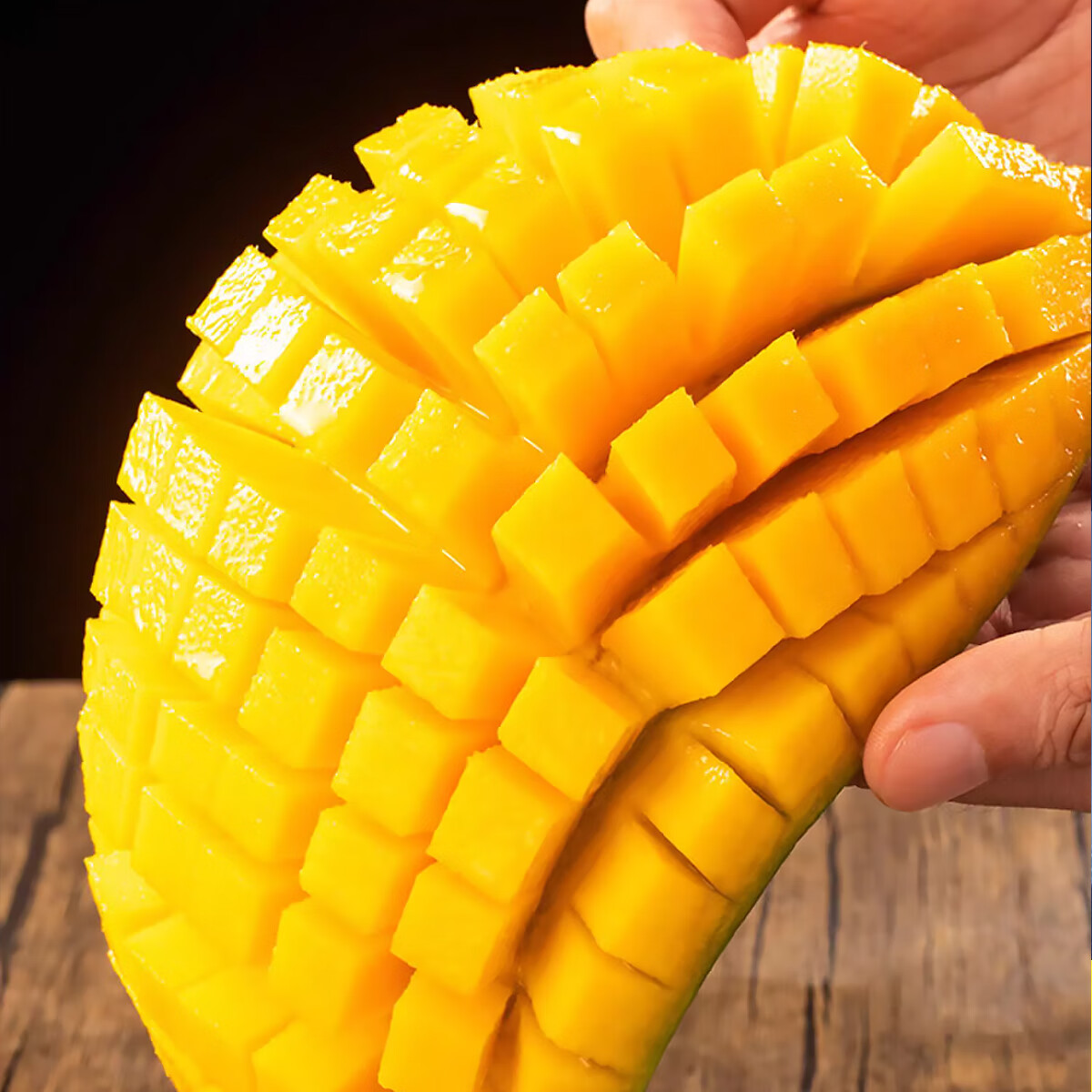 鲜福林现货越南进口大青芒水果当季新鲜甜心芒果大芒果包邮 净重4.5斤(单果400g起)