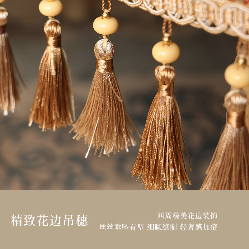 乐唯仕2026新款餐桌布轻奢高级感布艺欧式美式复古高档茶几布长方形家用 帕拉梅拉-米 140*180cm(常用餐桌布)