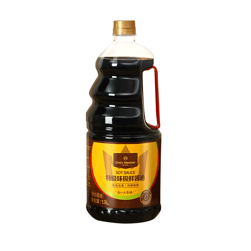 One's Member 特级味极鲜酱油1.9L*2瓶