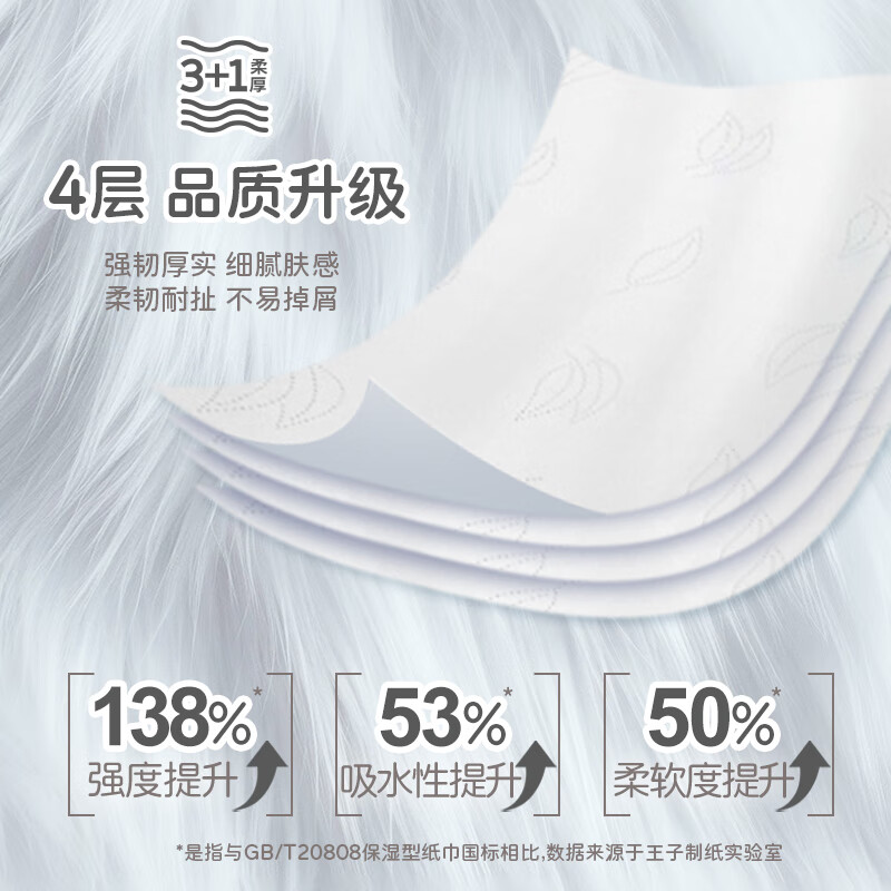 妮飘（Nepia）乳霜纸加厚保湿面巾纸添加75%高品质甘油鼻敏感母婴人群适用 【超值装】 4层 40抽*15包