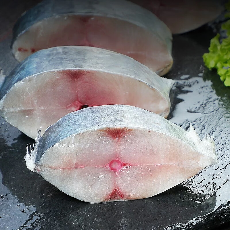 沃鲜汇新鲜冷冻大鲅鱼食材400克/条5条装 5条装(400克/条)