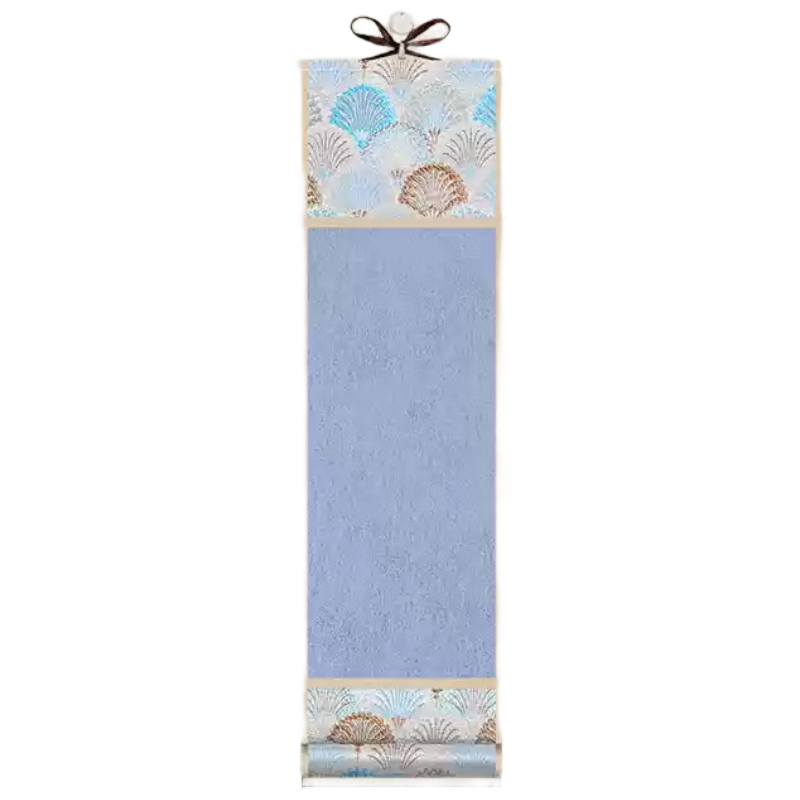 手撈坊迷你小卷軸空白宣紙掛軸褚箋宣紙半生熟書法禪意毛筆字書法作品紙手卷蠟染灑金古風(fēng)國畫創(chuàng)作畫軸