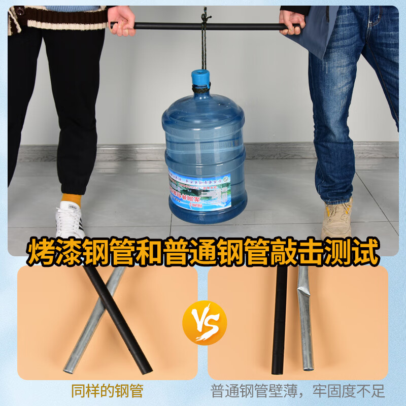 喜百利 简易衣柜全钢架加厚组装布衣柜出租房收纳家用卧室衣橱结实耐用 2.05米/ 粉红世家/铝合金接头