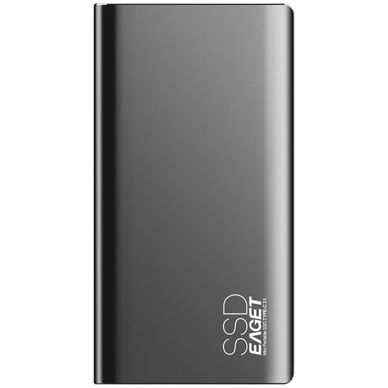 EAGET 忆捷 512GB Type-c USB3.2移动固态硬盘（PSSD）M1读速高达500MB/s迷你便携存储笔记本手机电脑MAC