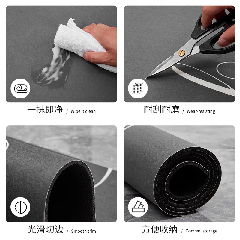 金玉铭川浴室地垫卫浴吸水垫子卫厕所生间门口脚垫家用入户门防滑垫可定制 GZN-嗨皮狗狗-椭圆 40X60cm【吸水速干防滑】