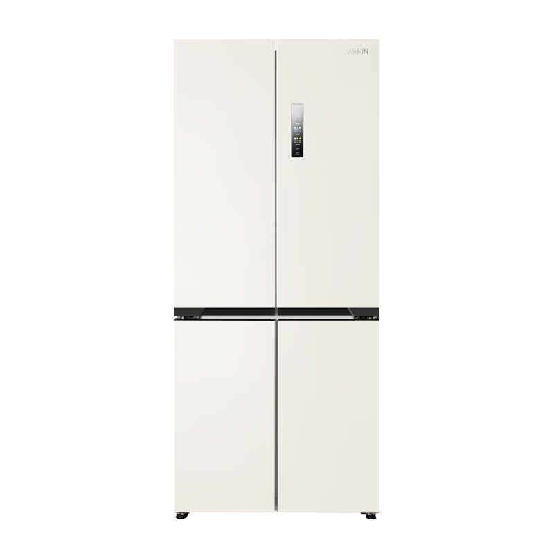 再降价、618预售、plus会员：华凌神机547美的出品自动制冰双系统60cm超薄零嵌十字对开门四门冰箱 一级能效HR-547WUSIPZ