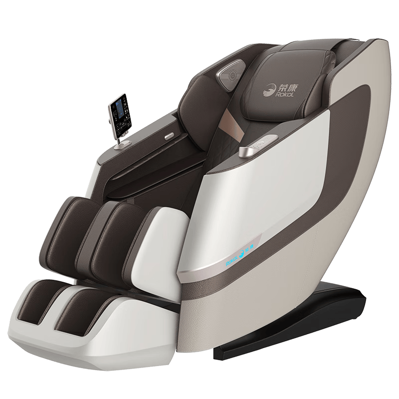 榮康【母親節(jié)禮物】T70Promax按摩椅全身家用電動全自動沙發(fā)送父母老人WSL導(dǎo)軌精鋼雙機(jī)芯2026 【4D齒輪機(jī)芯】-T70-暮野棕