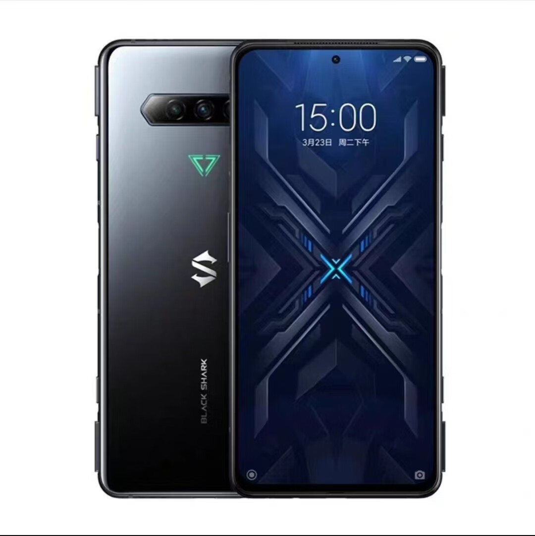 黑鲨 游戏手机3S骁龙8654PRO通5G便宜学生机 黑鲨4pro墨黑高通888通5G 12+512GB