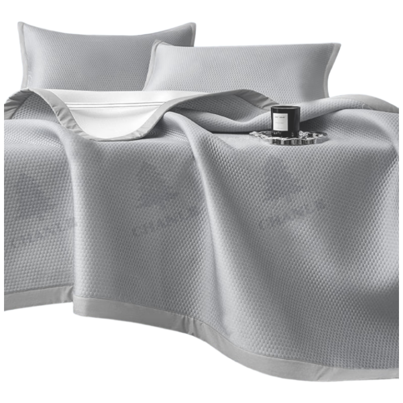 然牌凉席三件套 A类抗菌凉感豆豆冰丝席 夏季软席可机洗 150*200cm