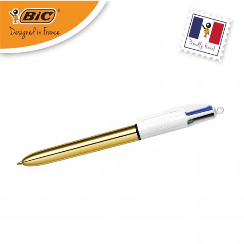 法国比克圆珠笔法国bic四色圆珠笔1