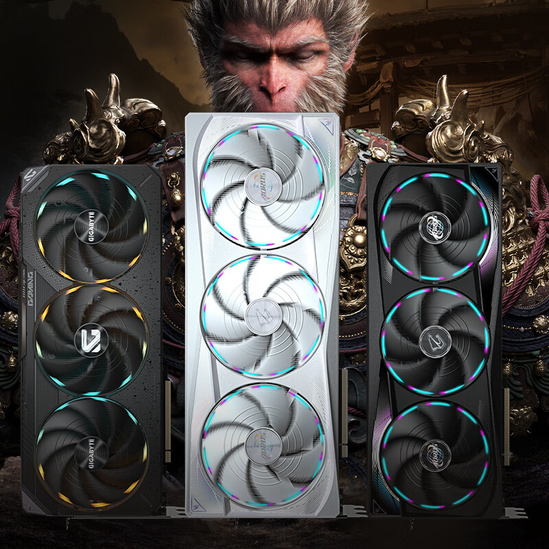 技嘉RTX4080/5070ti/16G5090D32G5080风魔鹰雪鹰显卡 【5080雕-白】RTX 5080 AORUS M 16GB