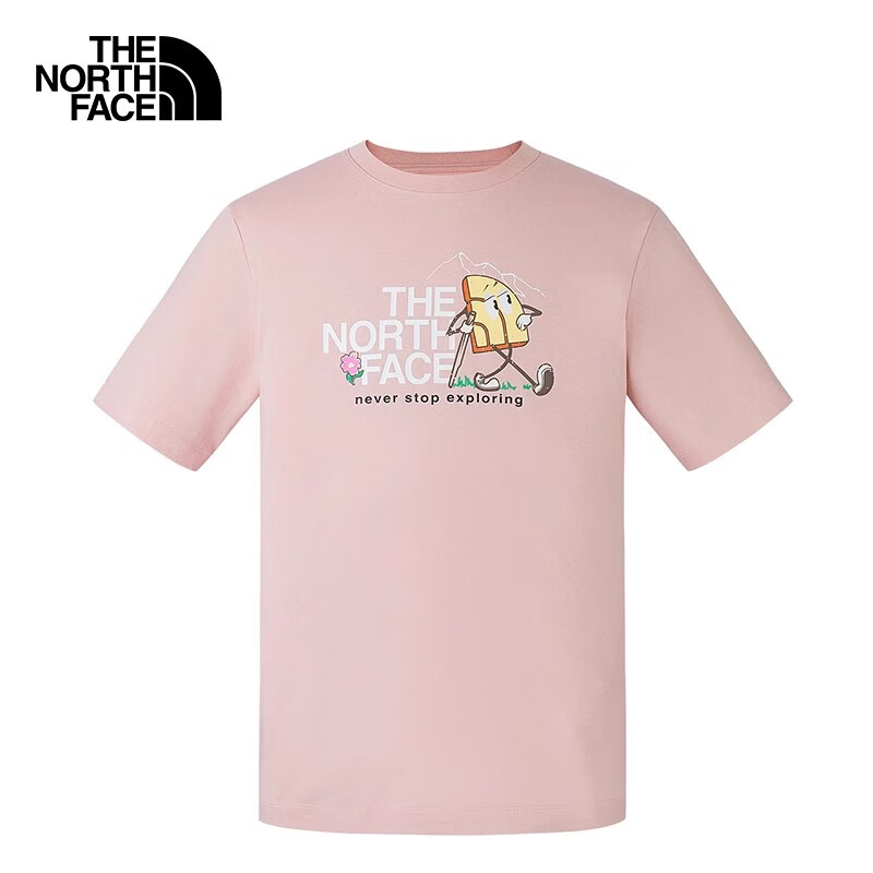 The North Face������Ůͬ��ӡ�����޶���T����������͸��8GZ8 ��ɫ/LK6 XL 139Ԫ