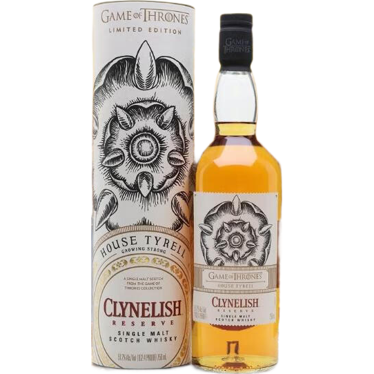 克里尼利基（Clynelish）权游系列 苏格兰高地区威士忌 700ml 51.2度 礼盒装 进口洋酒