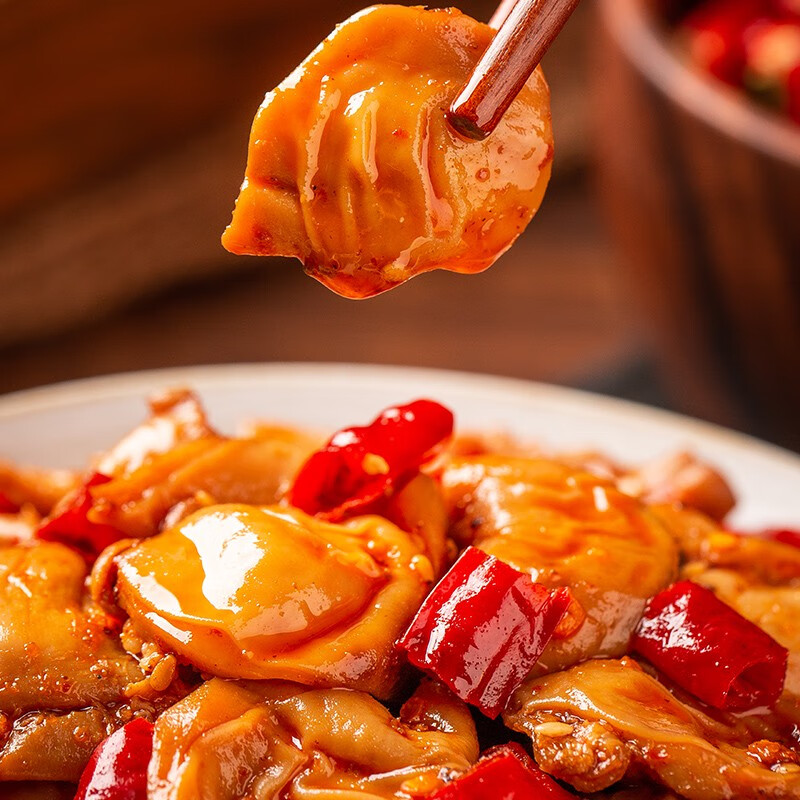 吃兔肚肉香辣麻辣味即食熟食卤味网红辣味小吃解馋小零食 麻辣兔肚1袋