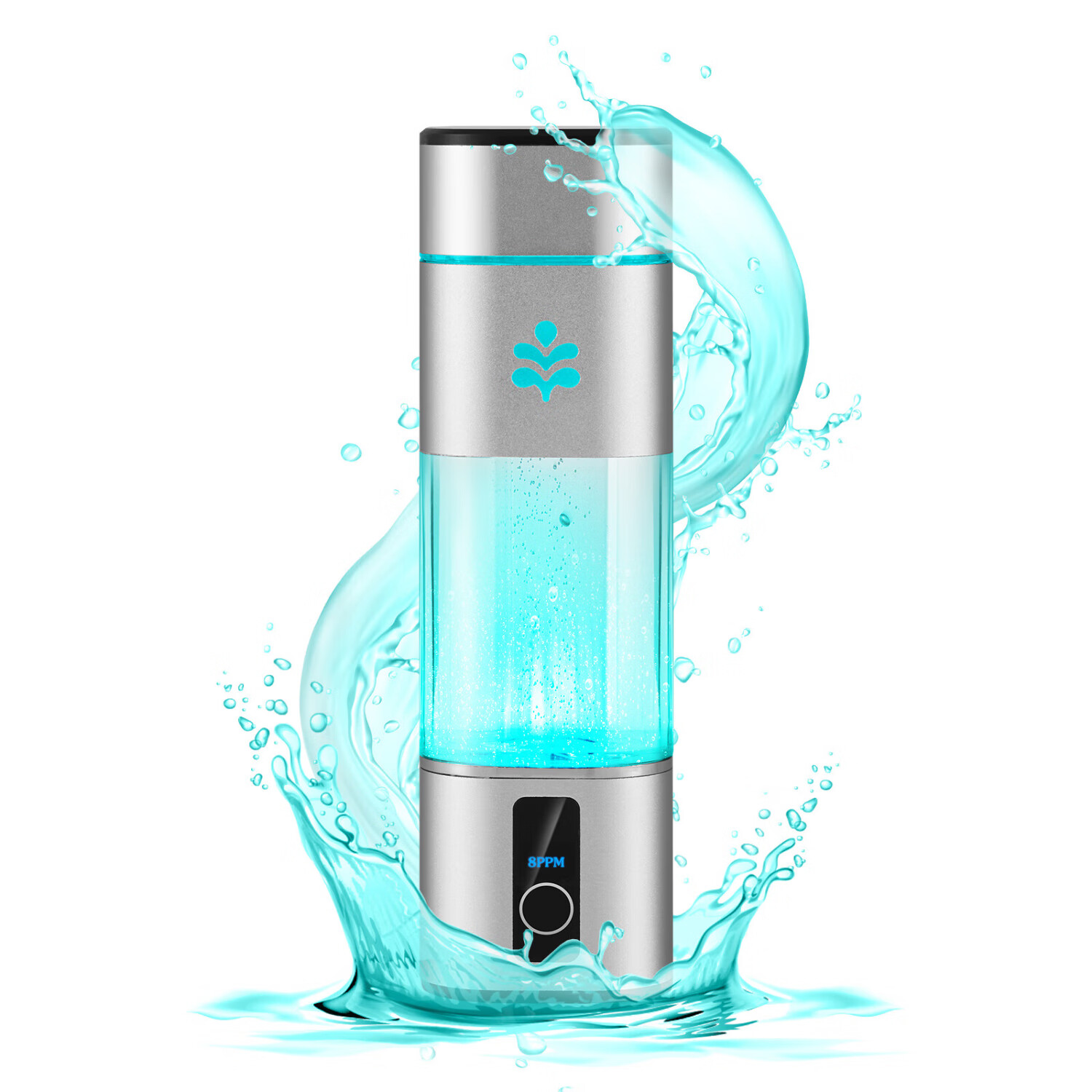 榮田（RONGTIAN）6000ppb超飽和水素杯富氫水杯日本spe氫氧分離富氧電解富氫水素機(jī)