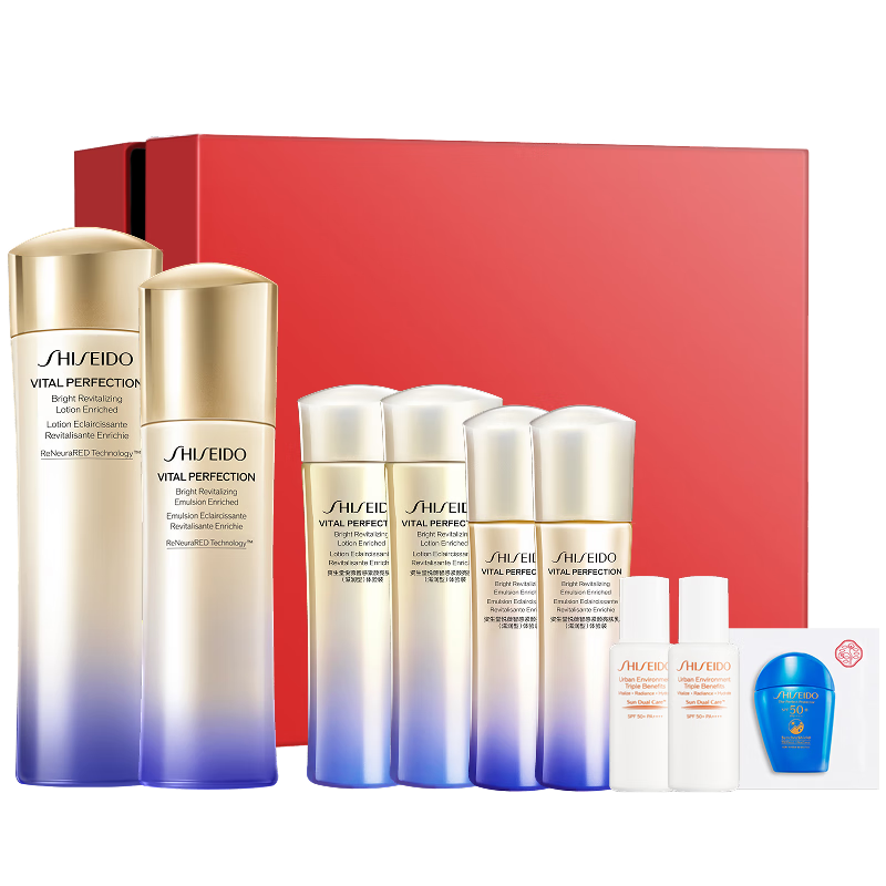 資生堂（SHISEIDO）第二代悅薇滋潤水乳套裝 美白淡斑抗老緊致護(hù)膚品 母親節(jié)禮物禮盒