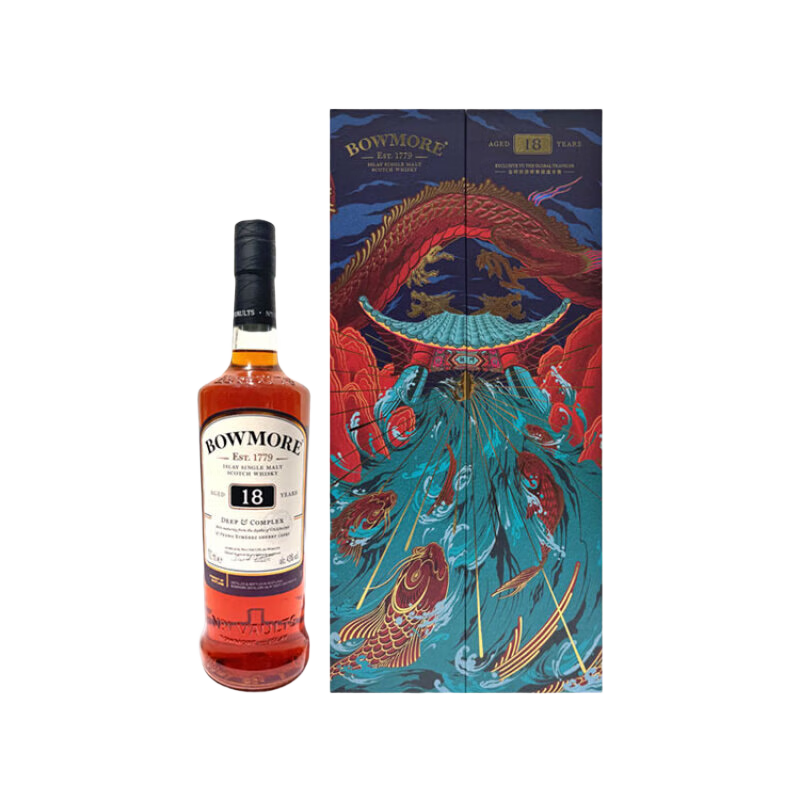 ��Ħ��Bowmore��18�� ��а� ��һ��ѿ��ʿ�� ��� 700ml ������� 779Ԫ