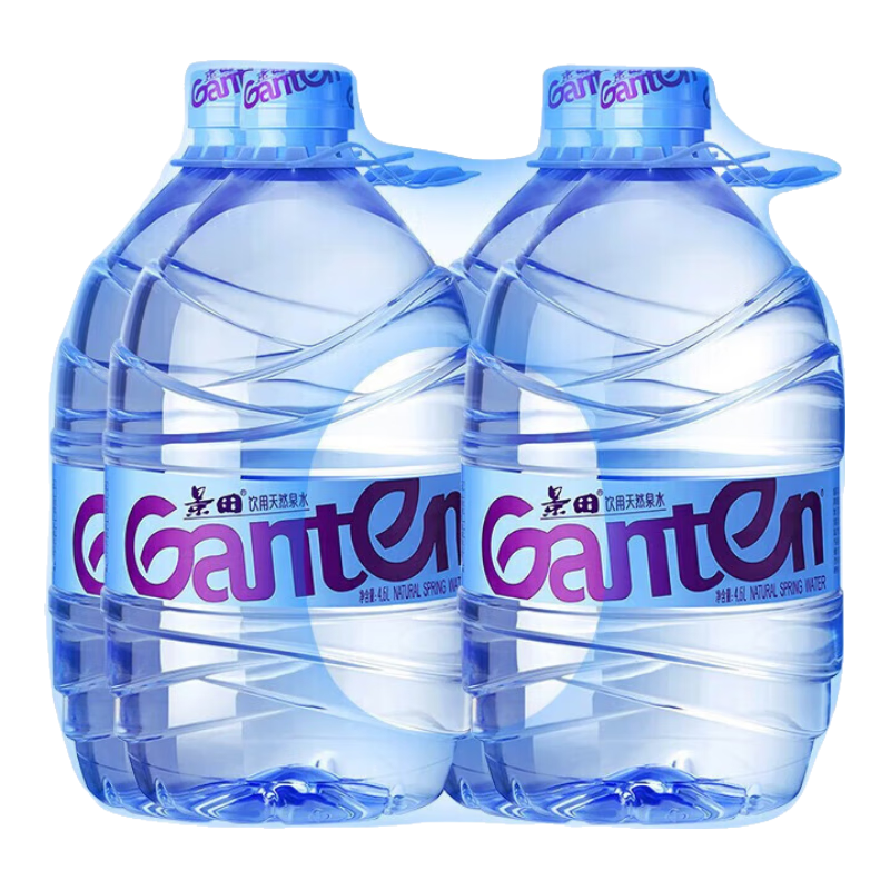 ���� ������ȻȪˮ 4.6L*4Ͱ ��ͥ�칫��ˮ ���������� 27.89Ԫ