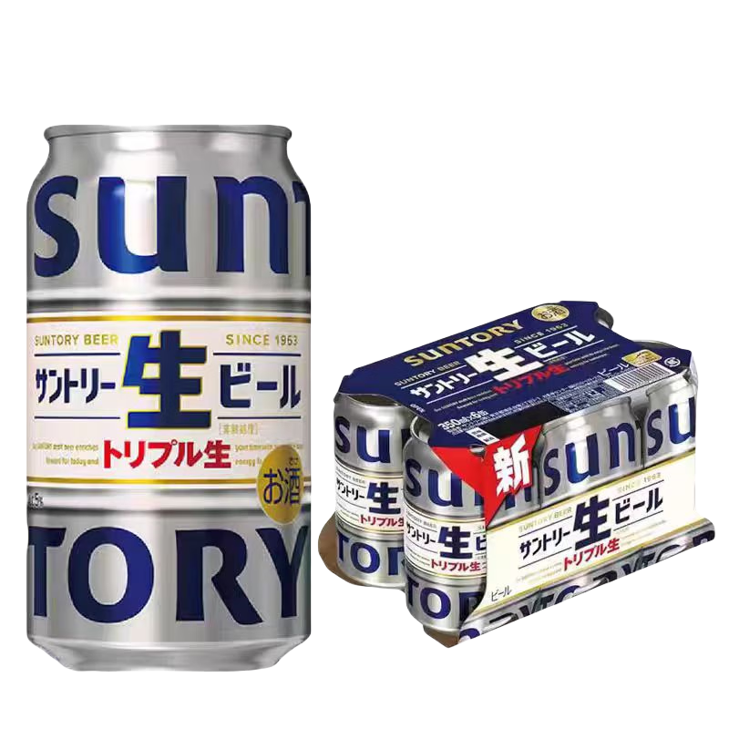 ��������Suntory����ơ�ƾ�����Ӫ���ؼ��󷢽͹����ձ�ԭװ���� 350ml*6�� 105.5Ԫ