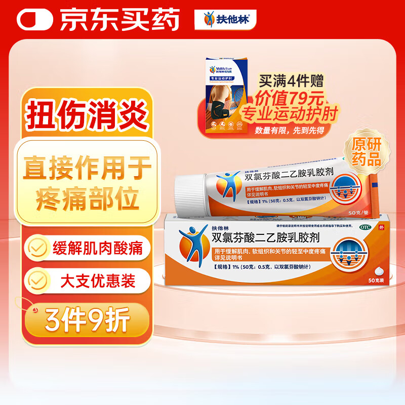 ��ԭ�н��ڡ������� ˫�ȷ�����Ұ��齺�� 1%*50g ���ڻ��⼡������֯�͹ؽڵ������ж���ʹ�ǹؽ���