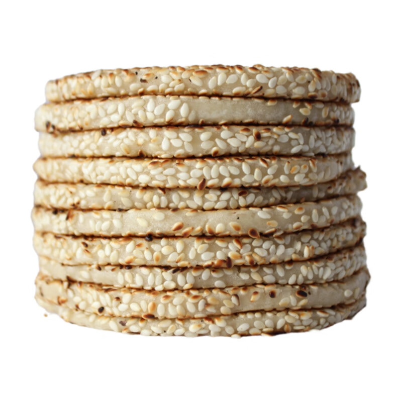 重庆开州特产开县冰薄月饼中秋芝麻饼富友四川传统糕点冰糖饼