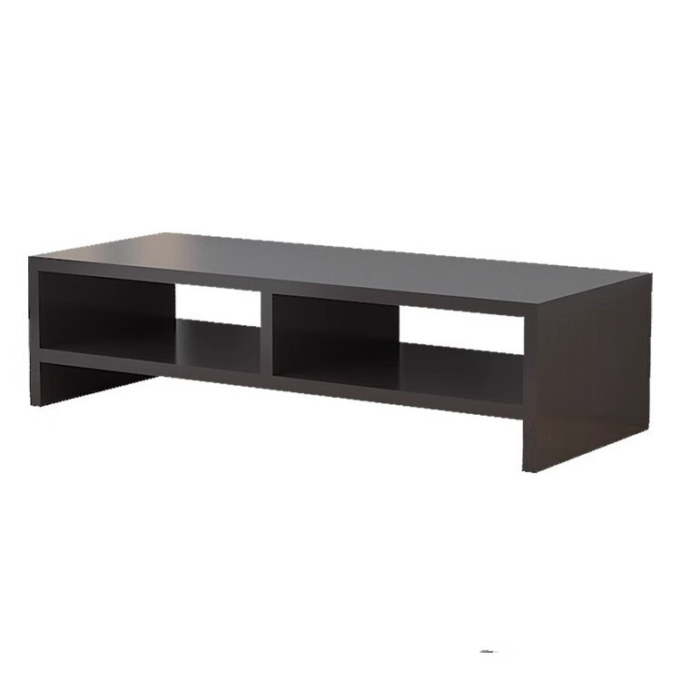 荟顾台式电脑增高架带抽屉显示器屏幕办公桌面置物架工位底座收纳支架 单层白色+收纳盒4个