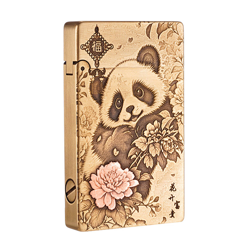 佐罗朗声煤油打火机明火砂轮机超薄重甲机高端火机礼盒 天禄貔貅【单机无油版】