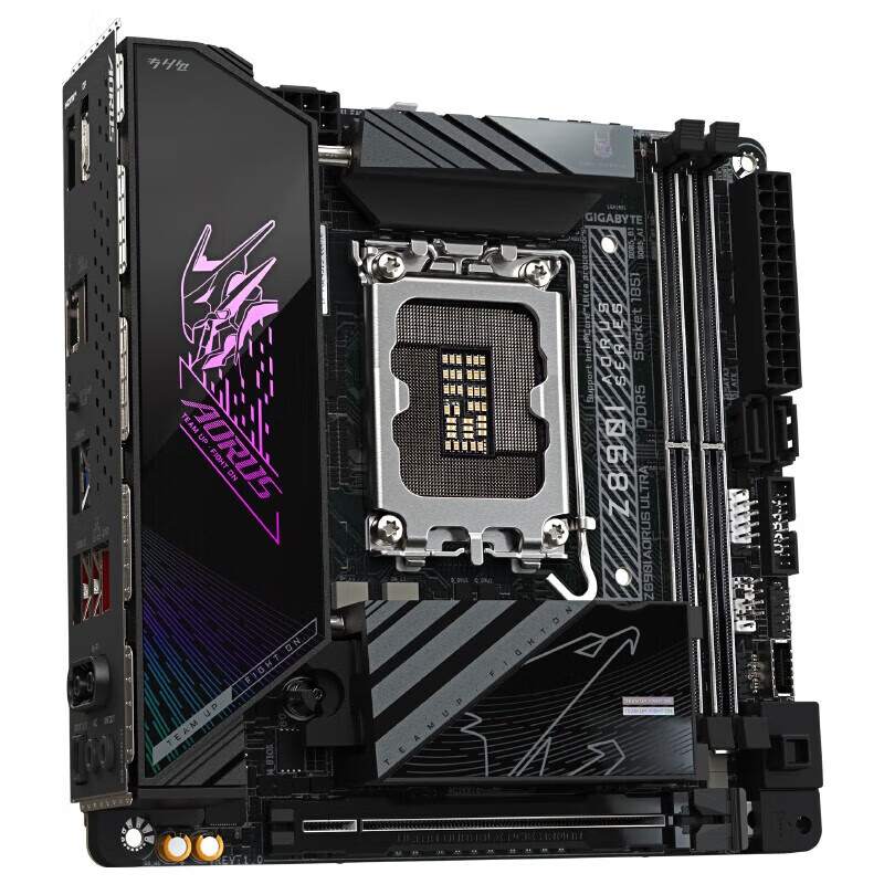 英特尔酷睿Ultra CPU处理器 技嘉Z890 AORUS主板 主板CPU套装 技嘉Z890I AORUS ULTRA Ultra 9 285K 盒装