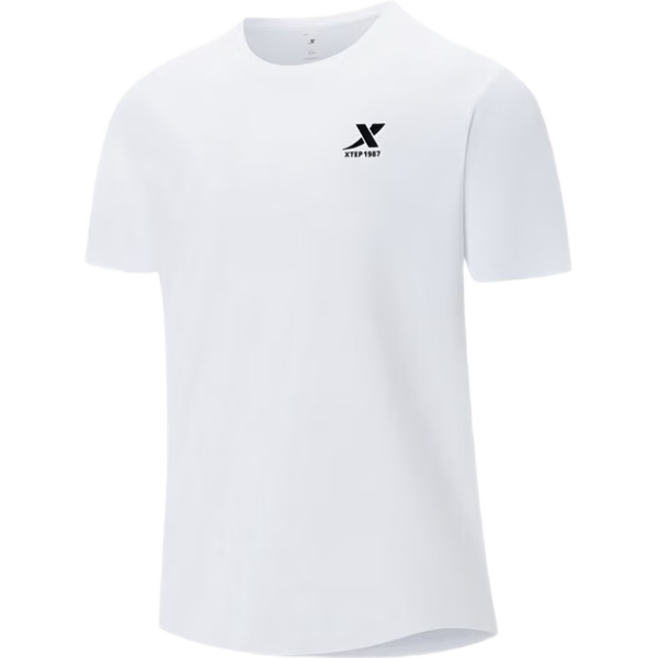 特步运动短袖T恤男夏季速干男装冰丝上衣户外训练学生送爸爸