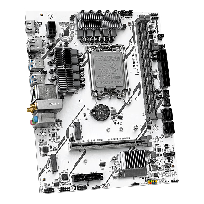 精粤 B760M GAMING WIFI DDR4 图 5