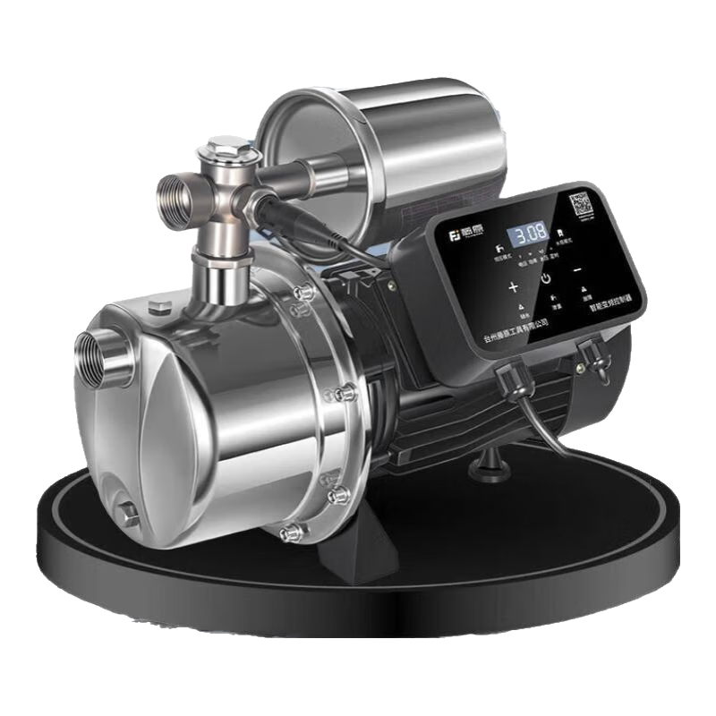 藤原不銹鋼變頻增壓泵恒壓水泵全自動智能家用自來水井水自吸泵 不銹鋼JET-S450【變頻恒壓】