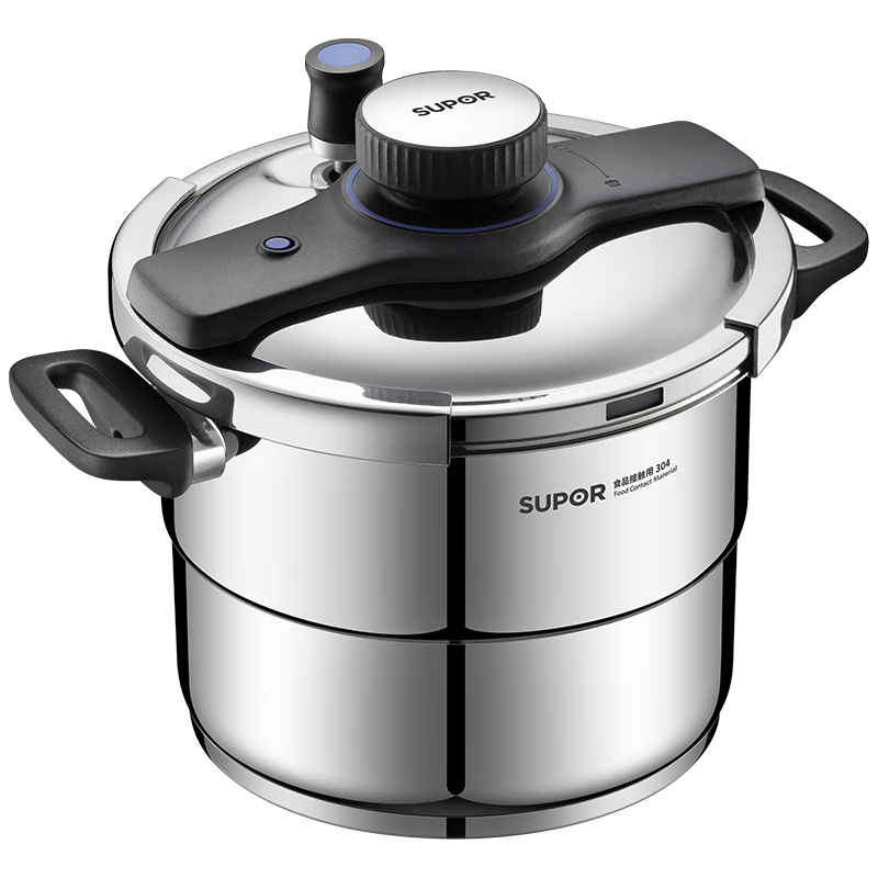 �ղ��� SUPOR ������ѹ�� 304����� ���׿� 7.2L 22cm ȼ�����¯ͨ�� ������