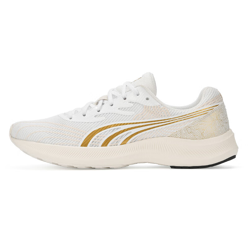 多威征途2男女跑步鞋中考体测专用鞋碳板运动鞋体育生田径训练跑鞋 白/金 MT92231A 41