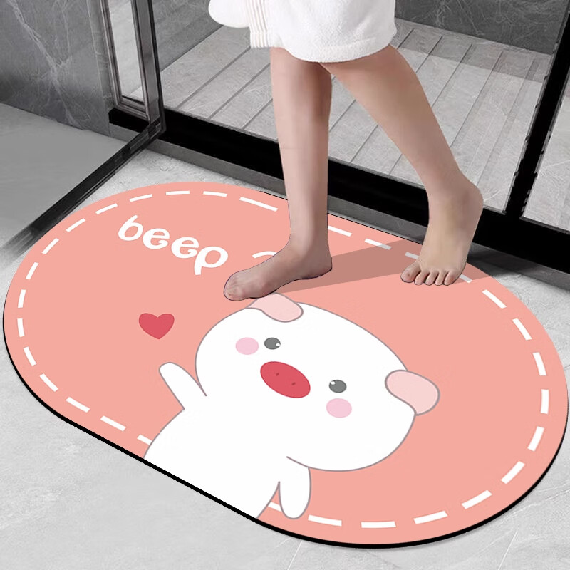 ����ص�ԡ���뻧����ˮ������������ſڷ������뻧������ԡ�ٸɽŵ� GZN-��ɫС�� 40x60 cm