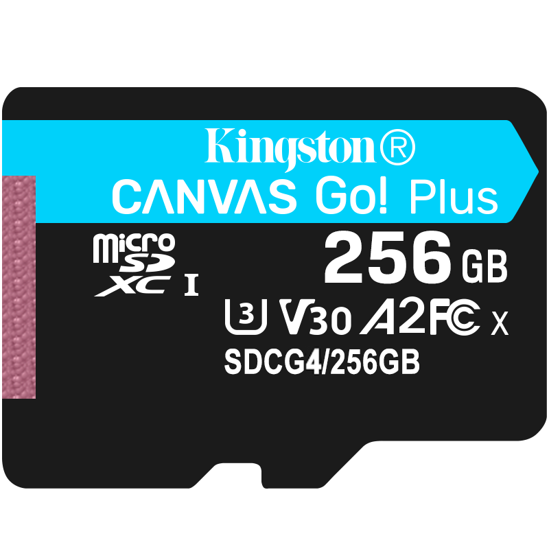 ʿ٣Kingston256GB TFMicroSD洢 ڴ濨U3 V30 A2 4KPocket 3/Action 5/˻/˶/ 349Ԫ