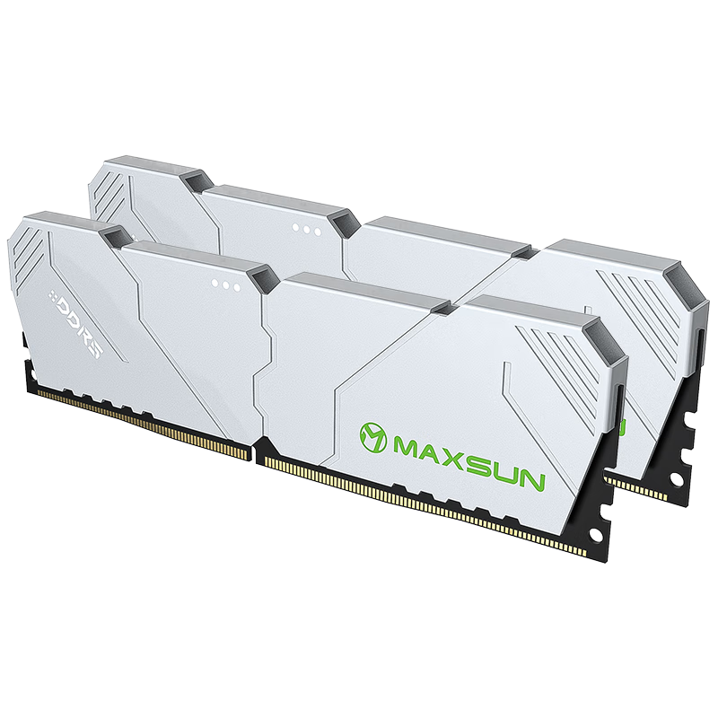 ���u��MAXSUN��32GB(16GBX2)��װ DDR5 6000 ̨ʽ���ڴ�������   Deepseek AIӲ�� XMP&EXPO ����9850X3D