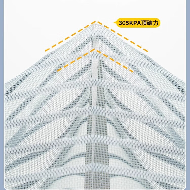 纱屋净防蚊门帘入户门卧室家用纱门防蚊网加密夏季金刚网免打孔全磁条 咖色条纹款金刚网【三边加宽】 200cm*240cm 免打孔 【宽*长】