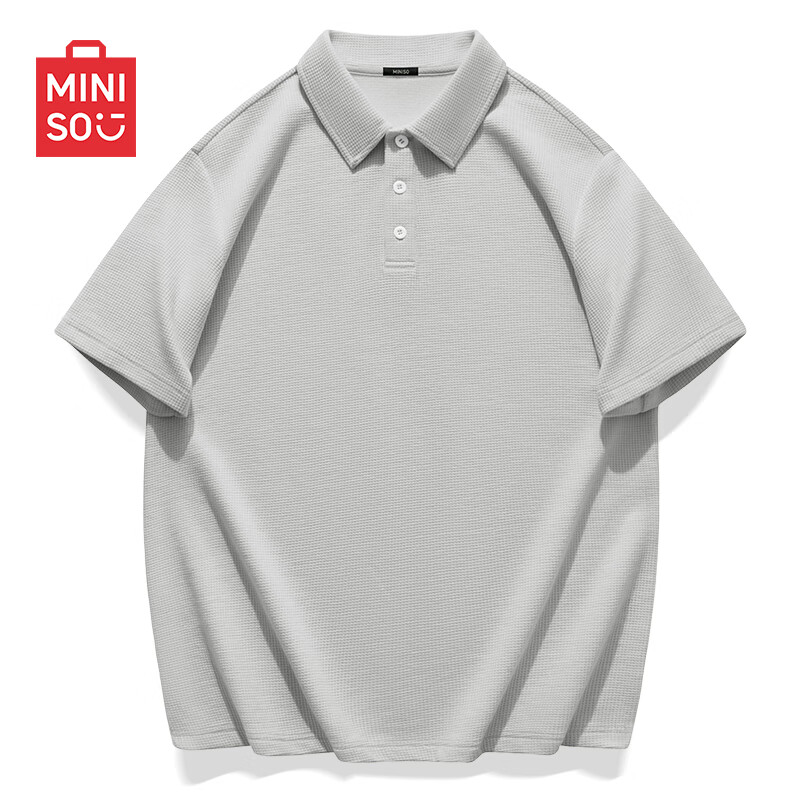 ���ڲ�����������Ʒ��MINISO��2025�ļ��¿��ذ��������polo����Լ��ɫ����t���� ǳ�� M