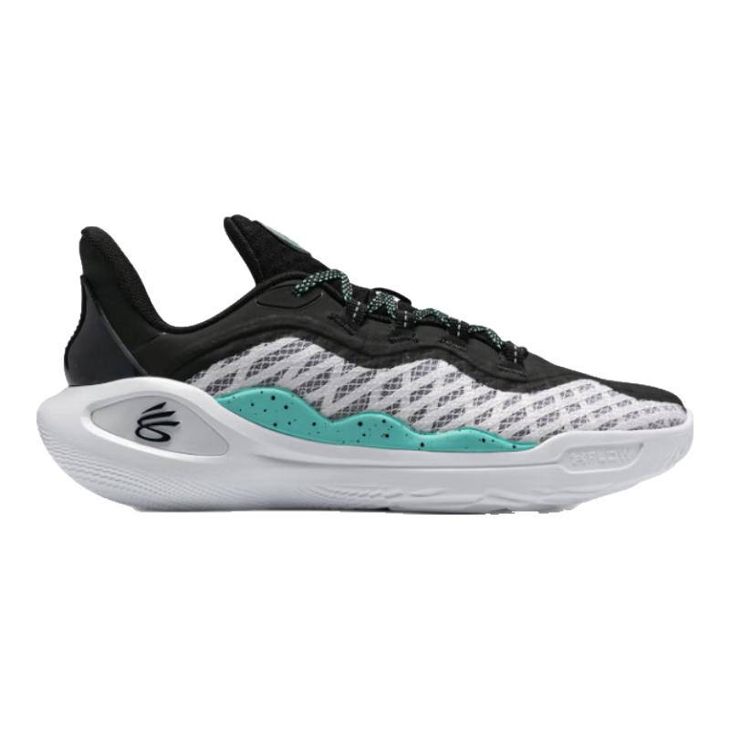 安德瑪（UNDERARMOUR）庫里CURRY 11男女情侶運動(dòng)籃球鞋3027416 白色100 3027416-100 46