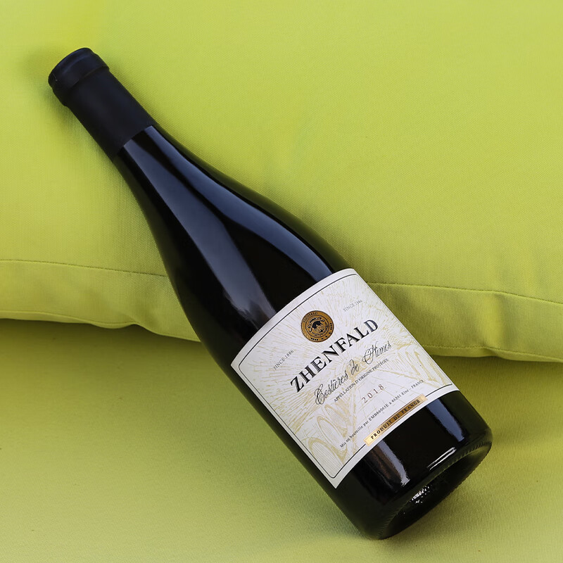 禛富法国尼姆原瓶进口红酒AOP级干红葡萄酒红酒13.5度750ml 6瓶整箱