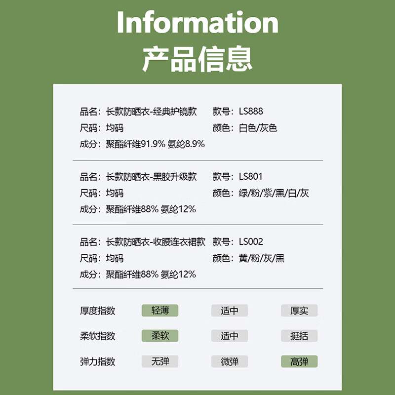 相伊恋人冰丝长款防晒衣女25年新款防紫外线凉感透气全身防晒服骑行服外套 白色 【UPF50+经典款】 均码 【适合80-140斤】