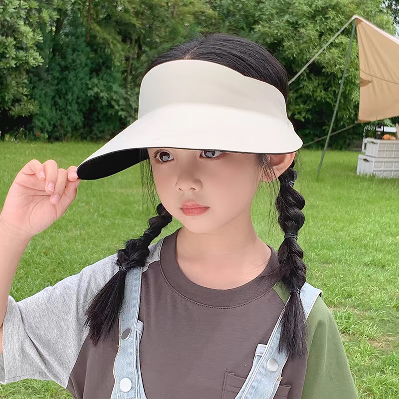 ���ڲ��������װ���ɯ��ͯ����ñ�ļ���Ůͯ�޺ۿն���ɹñ2025�¿�������ߴ���̫��ñ ��ɫ ���롾ñΧ40-55cm����3-12�꡿ 43.74Ԫ��2��(��21.87Ԫ/��)