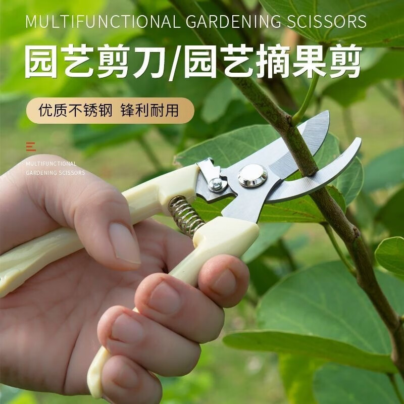 首力园艺修枝剪果树剪省力园林盆栽花卉园艺树枝修剪刀花草修剪工具