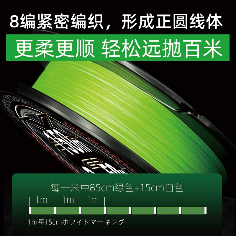 YGK G-SOUL8编pe线路亚线顺滑远投大力马主线ygk pe线海钓鱼线主线旗舰店 新包装200米【YGK G-SOUL PE线】 0.8号