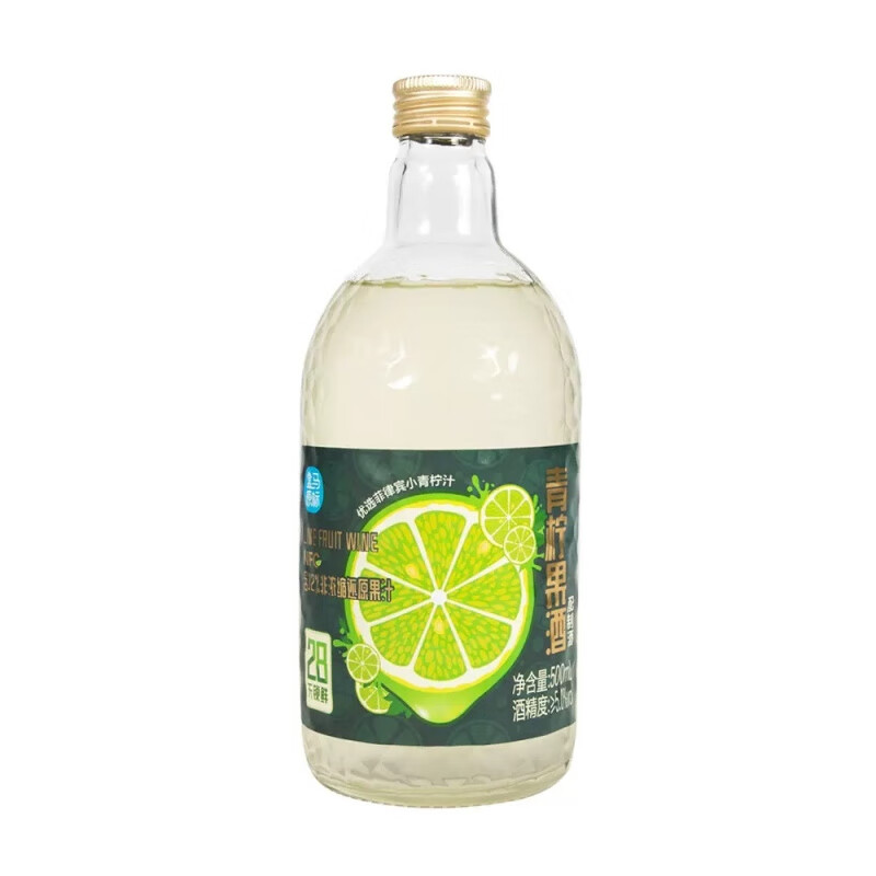 MissBerry小青檸果酒500ml瓶裝飲料果酒清新爽口低度微醺冰爽怡人 小青檸果酒500ml*1瓶