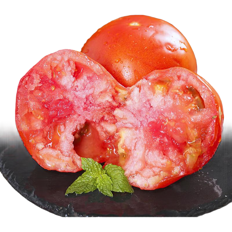 京觅山东普罗旺斯西红柿 净重4.5斤装单果90g+ 沙瓤番茄源头直发