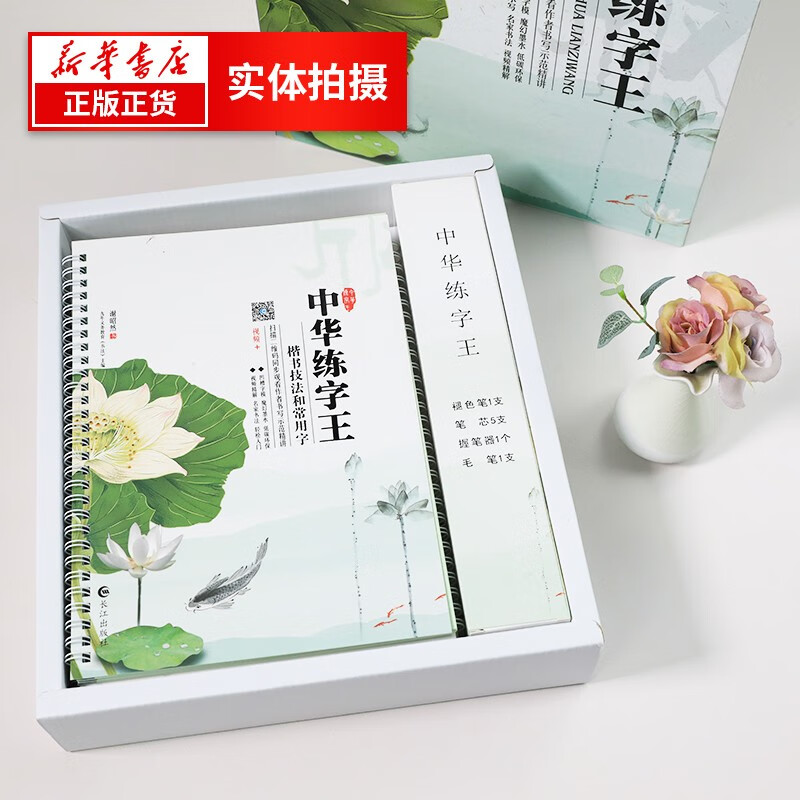 赠书写示范视频 中华练字王字帖 字帖行楷